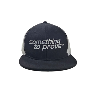 Something to Prove Brand ™ Black/White Trucker Hat