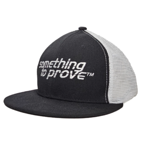 Something to Prove Brand ™ Black/White Trucker Hat